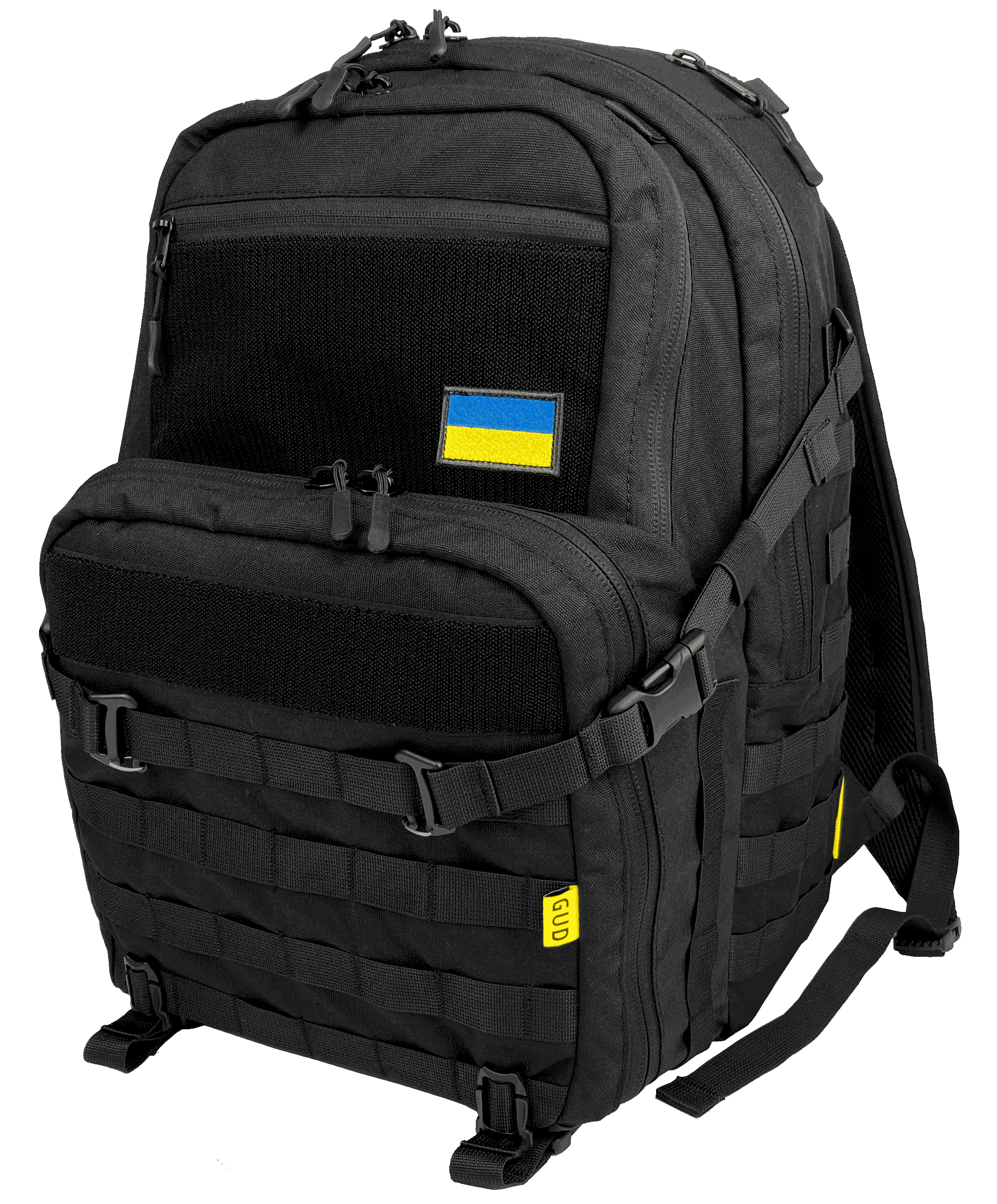 GUD - The biggest in volume GUD backpack perfect for outdoor explorations  and travels: - Made of heavy-duty waterproof 1000D CORDURA® fabric - Top  loading main compartment - DWR� (durable water resistant)